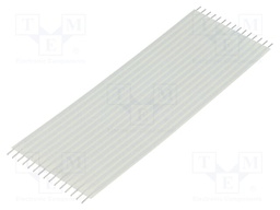 Connector: jumper cable; Cable ph: 2.54mm; L: 101.6mm; straight