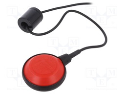 Sensor: liquid level; max.85°C; lead 5m; Output conf: NO + NC