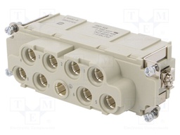 Connector: rectangular; female; Han Com; size 24B; screw terminal