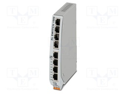 Switch Ethernet; unmanaged; Number of ports: 8; 9÷32VDC; RJ45