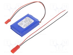 Re-battery: Li-Po; 7.4V; 1200mAh; cables,JST SYR-02T socket