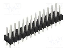 Connector: pin strips; pin header; male; PIN: 26; 2.54mm; THT; 2x13
