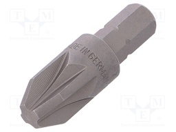 Screwdriver bit; Pozidriv®; PZ4; Overall len: 32mm; 1pcs.