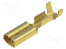 Terminal: flat; 2.8mm; 0.8mm; female; 0.3÷0.5mm2; crimped; straight