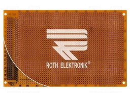 Board: universal; single sided,prototyping; W: 100mm; L: 160mm