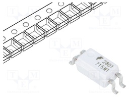 Optocoupler; SMD; Channels: 1; Out: transistor; 3.75kV