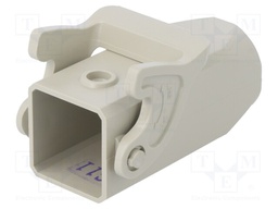 Enclosure: for HDC connectors; size D3A; for cable; with latch