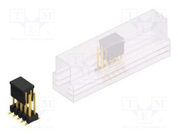 Connector: pin strips; pin header; male; PIN: 10; 2.54mm; SMT; 2x5
