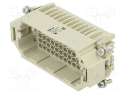 Connector: rectangular; male; EPIC H-DD; PIN: 72; 72+PE; 10A; 250V