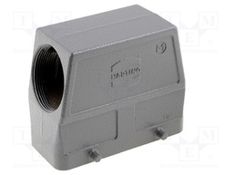 Enclosure: for HDC connectors; Han B; size 16B; for cable; high