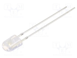 LED; 5.2x3.8mm; white cold; 7000÷8400mcd; Front: convex; 2.9÷3.4V