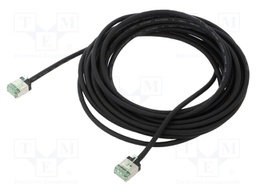 Patch cord; U/FTP; Cat 8.1; stranded; Cu; LSZH; black; 5m; 32AWG