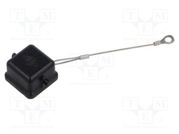 Protection cover; W-TYPE; size 21.21; Locking: for latch; 21x21mm