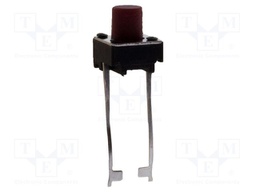 Microswitch TACT; SPST; Pos: 2; 0.05A/12VDC; THT; none; 1.57N; 3.4mm