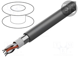 Wire; EcoCable® Mini,EcoGen™,UL AWM 21460,VW-1; 3x2x22AWG; MPPE