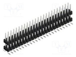 Connector: pin strips; pin header; male; PIN: 48; 2.54mm; SMT; 2x24