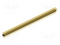 Connector: pin strips; pin header; male; PIN: 92; 2mm; THT; 2x46