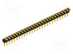 Connector: pin strips; pin header; male; PIN: 26; 2.54mm; THT; 1x26