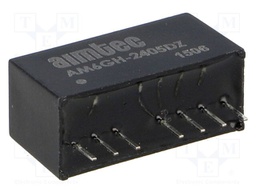 Converter: DC/DC; 6W; Uin: 9÷36VDC; Uout: 5VDC; Uout2: -5VDC; SIP8