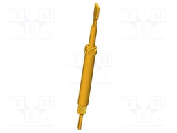 Needle-like test probe; Operational spring compression: 4mm