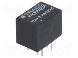 Converter: DC/DC; 3W; Uin: 18÷75V; Uout: 12VDC; Uout2: -12VDC; DIP