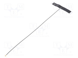 Antenna; GSM,LTE; 1.1dBi,2.6dBi,3dBi; linear; U.FL; Len: 300mm