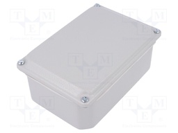 Enclosure: multipurpose; X: 105mm; Y: 155mm; Z: 61mm; steel; grey