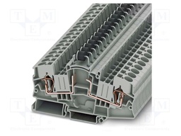 Splice terminal: rail; 5A; 1kV; spring clamp; PA; 0.2÷10mm2