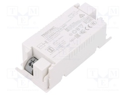 Power supply: switched-mode; LED; 30W; 27÷54VDC; 500mA; 198÷264VAC