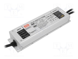 Power supply: switched-mode; LED; 199.5W; 57÷114VDC; 1750mA; IP67