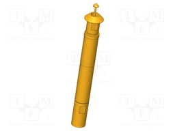 Test needle; Operational spring compression: 2mm; 3A; Ø: 1.8mm