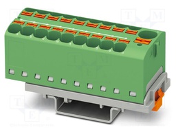 Splice terminal: rail; 32A; 800V; push-in; PA; 0.2÷6mm2; W: 28.6mm