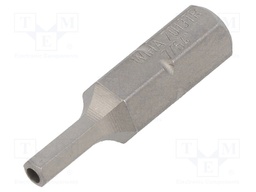 Screwdriver bit; Allen hex key with protection; TR 7/64"
