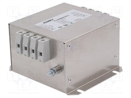 Filter: anti-interference; three-phase; 530VAC; 8A; Ir: 11mA; 3W