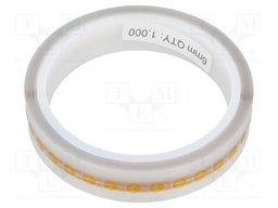 Tape: high temperature resistant; dot; reel; D: 0.07mm; 1000pcs.