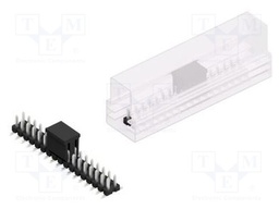 Connector: pin strips; pin header; male; PIN: 34; 2.54mm; SMT; 2x17