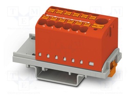 Splice terminal: rail; 24A; 690V; push-in; PA; 0.14÷4mm2; W: 28.6mm