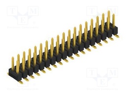 Connector: pin strips; pin header; male; PIN: 36; 2.54mm; SMT; 2x18