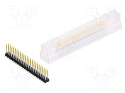 Connector: pin strips; pin header; male; PIN: 48; 2.54mm; SMT; 2x24