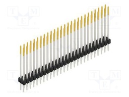 Connector: pin strips; pin header; male; PIN: 52; 2.54mm; THT; 2x26