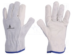 Protective gloves; Size: 10; natural leather; FCN29