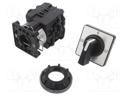 Switch: ammeter cam switch; Stabl.pos: 4; 12A; 0-L1-L2-L3; Pos: 4