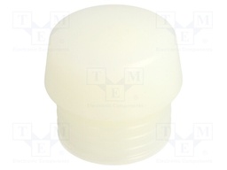 Hammer tip; Size: 40mm; Features: white tip:  very hard; Tip: round