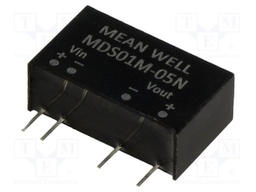 Converter: DC/DC; 1W; SIP7; MDS01-N; OUT: 1