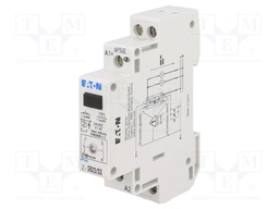 Relay: installation; bistable; NO x2; Ucoil: 24VDC; 17.5x90x60mm