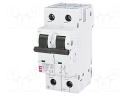 Circuit breaker; 220/440VDC; Inom: 20A; Poles: 2; Charact: B; 6kA