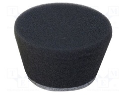 Tool accessories: sponge; 2pcs; black; PR28660