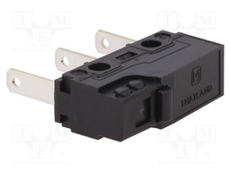 Microswitch SNAP ACTION; without lever; SPDT; 3A/250VAC; ON-(ON)