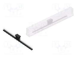Connector: pin strips; pin header; male; PIN: 28; 2.54mm; SMT; 1x28