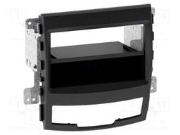 Radio frame; SsangYong; 2 DIN; black